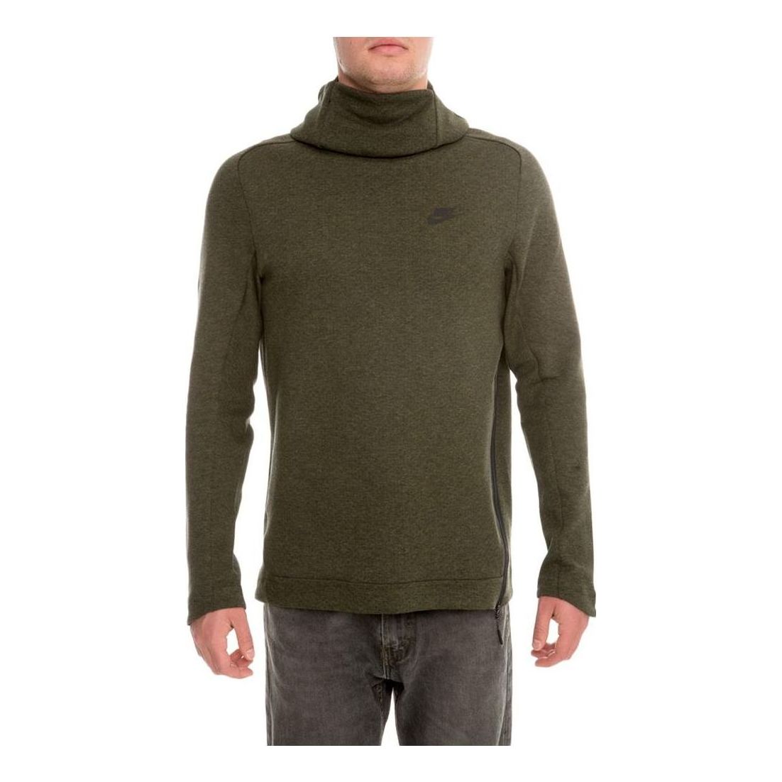 Nike Tech Fleece Pullover Hoodie 'LEGION GREEN HEATHER' 832116-331