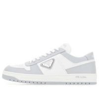 (WMNS) PRADA Downtown Leather Sneakers 'White Grey' 1E792M-3LKG-F0A4C-F-030