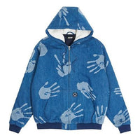 PALACE Active Bredda Printing hooded Jacket Unisex Blue PAL-FW20-097