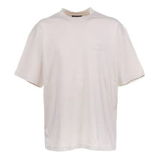 Balenciaga Sporty B Medium Fit T-Shirt 'Chalky White' 612966TLV999080