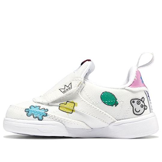 (TD) Reebok Peppa Pig x Club C Slip-On 4 Toddler 'Play Dreamy' H05205