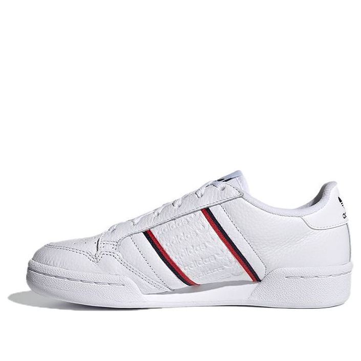 (GS) adidas Continental 80 J 'White Red Black' FV1217