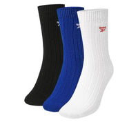 Reebok Mid Crew Sock 3P 'Blue' R233UH003