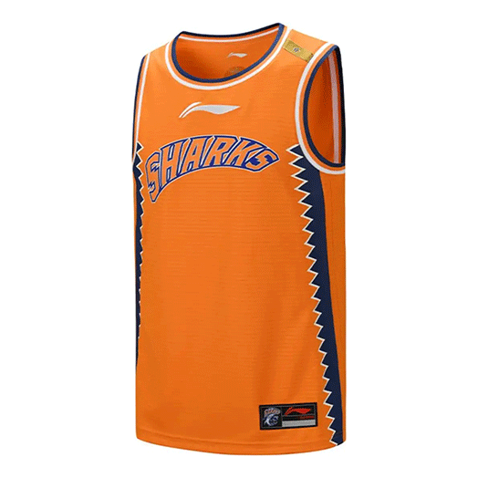 Li-Ning x CBA Shanghai Sharks Jersey 'Orange' AAYQ397-2