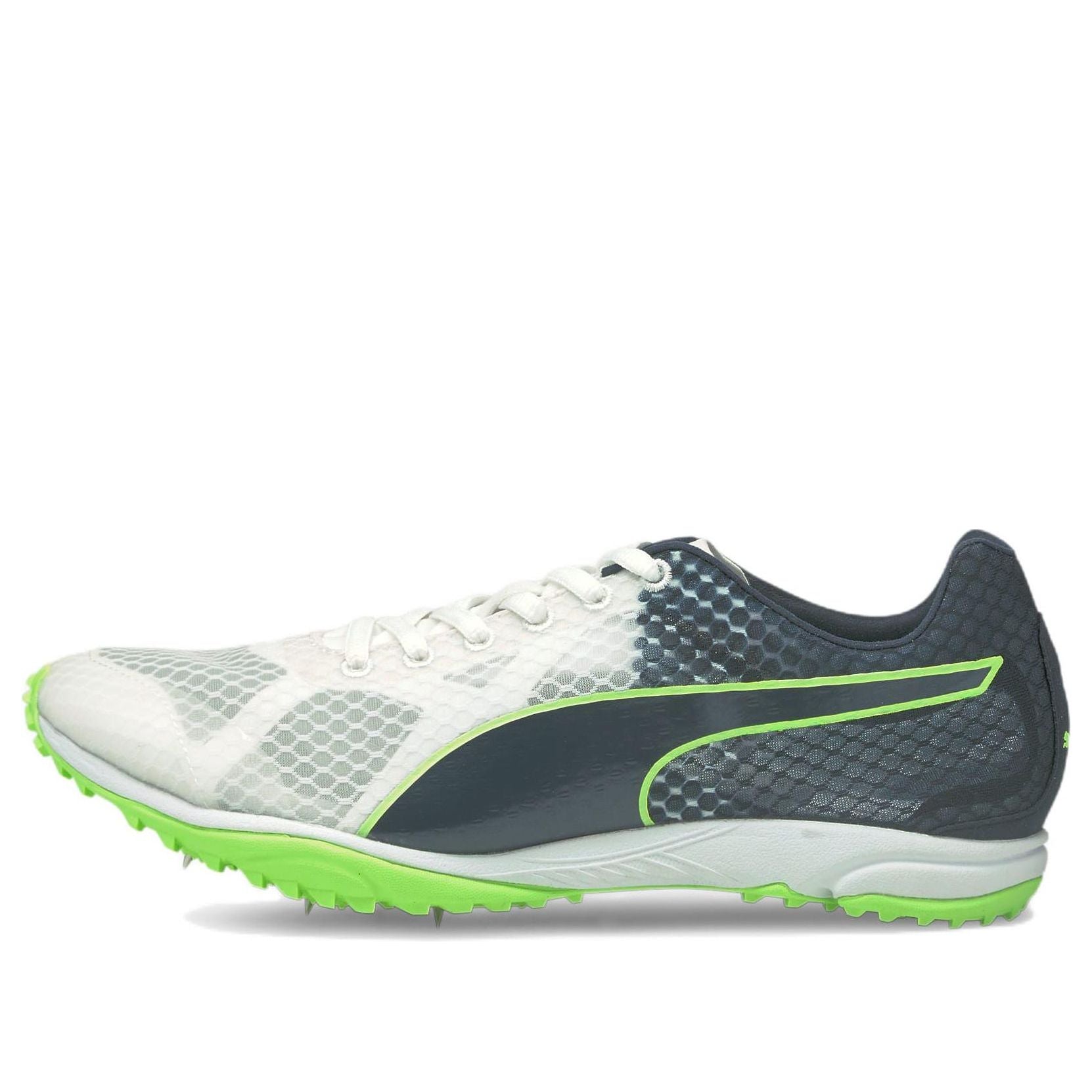 PUMA Evospeed Haraka 6 Low Tops Black White Green 192578-06