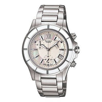 CASIO SHEEN Waterproof Stainless Steel Strap White Analog SHE-5516D-7A