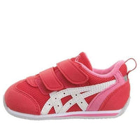 (TD) ASICS ldaho Baby 3 Running Shoes Pink/Red TUB165-1901