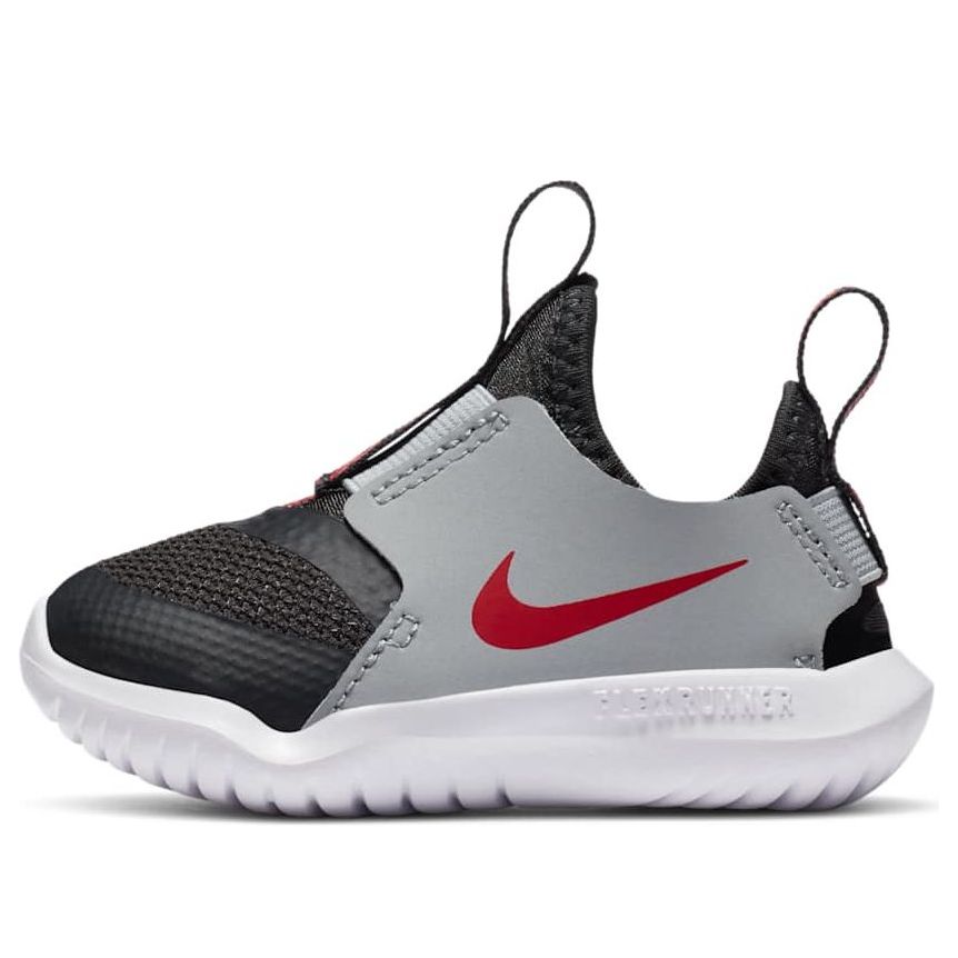 (TD) Nike Flex Runner 'Dark Smoke Grey University Red' AT4665-013