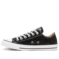 (WMNS) Converse Galaxy Dust Chuck Taylor All Star Low Top Black White 566270C