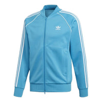 adidas originals Zipper Sports Jacket Blue DZ4636