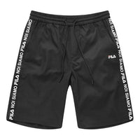 Men's FILA Alphabet Shorts Black T11M021806F-BK