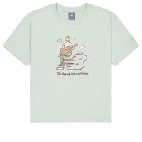 (WMNS) New Balance x PK Illustration T-shirt Asia Sizing 'Light Blue' NEE26092-MT