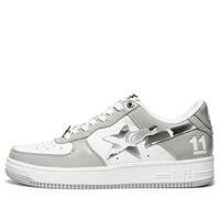 A BATHING APE Bape Sta 'White Silver Grey' M91003H-GW