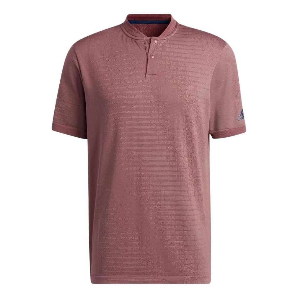 Men's adidas Cuff Logo Color Block Short Sleeve Red T-Shirt HF6587