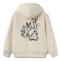 (WMNS) Li-Ning x Disney Crossover Sports Living Series Cartoon Hoodie 'Cream White' AWDR684-1