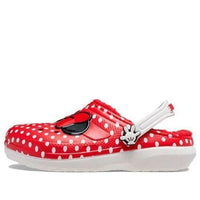 (GS) Crocs x Disney Minnie Mouse Classic Clogs 'Red White Black' 208105-03