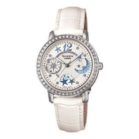 CASIO SHEEN Waterproof Businesses Blue/ White Analog SHN-3019L-7ADR