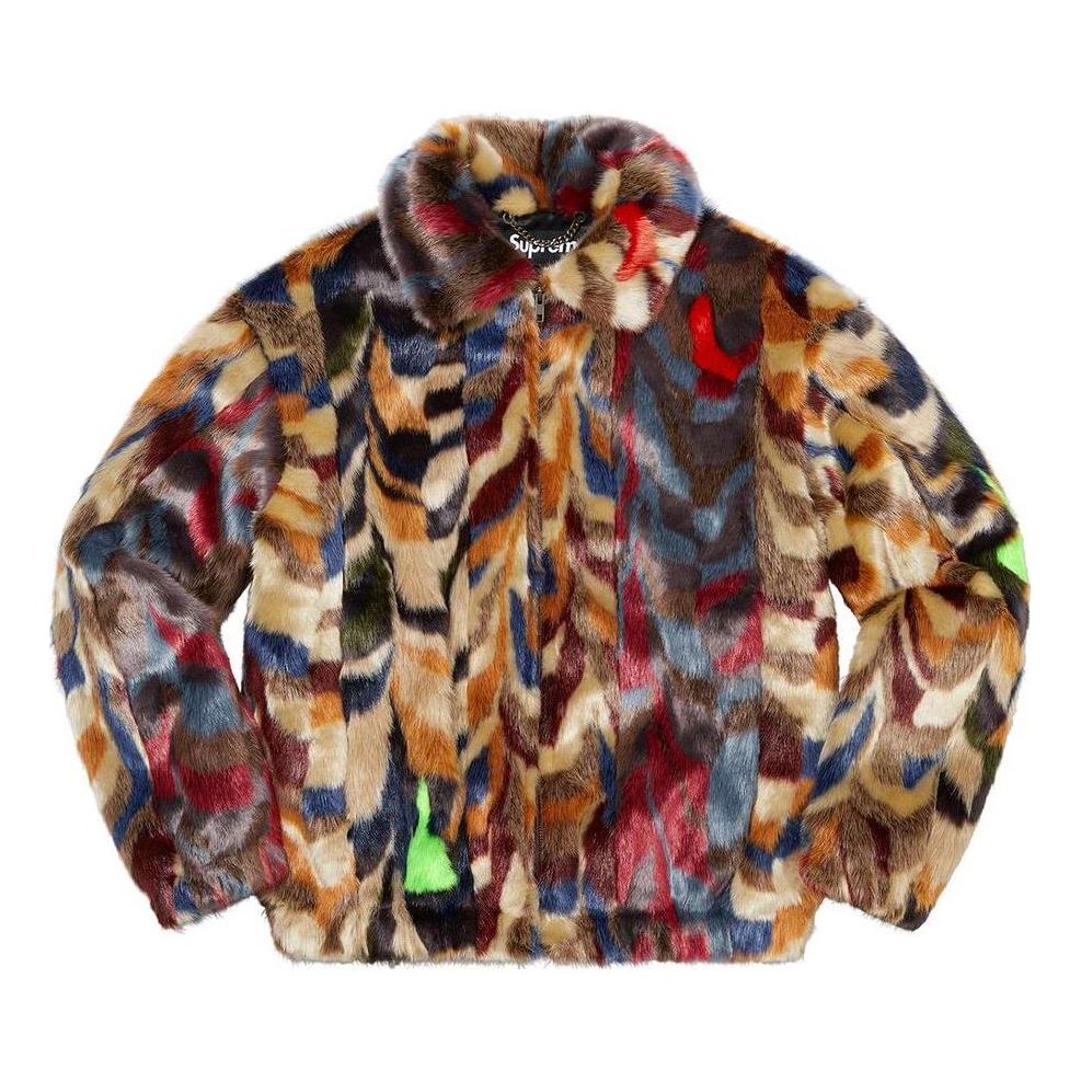Supreme Faux Fur Bomber Jacket 'Multi-color' SUP-FW22-521
