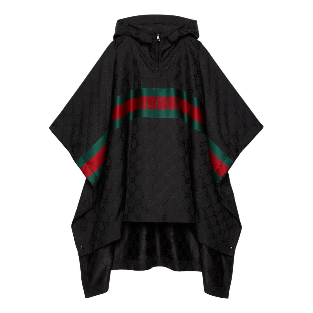 Gucci GG Nylon Jacquard Coat 'Black' 782642-ZAQC9-1060