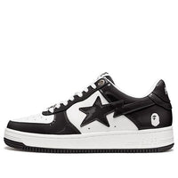 A BATHING APE Bape Sta Low 'Black White' BAPE-COLLEGE-BLACK