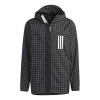 adidas WND Sports Windproof Hooded Jacket Black GL8684