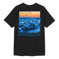 Stussy Clear Day Printing Short Sleeve Unisex Black 1904502-BLACK