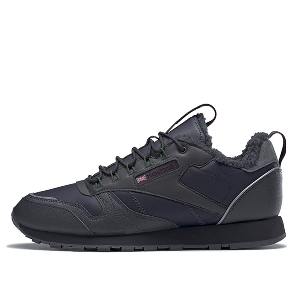 Reebok Classic Leather Shoes 'Black White' FZ1189