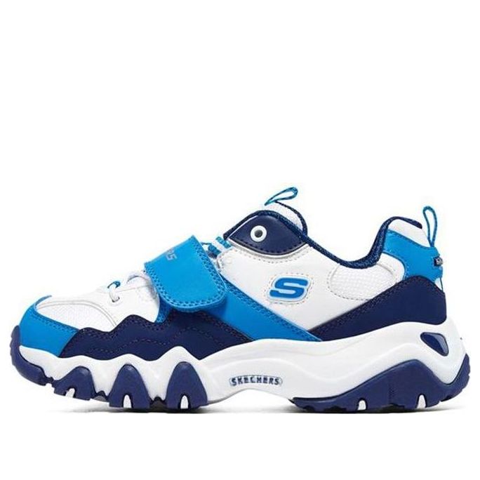 (GS) Skechers D'Lites 2.0 'Blue White' 996301L-BLW