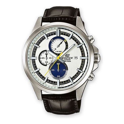 CASIO EDIFICESeries Men ses Silver/Black Mens SilverBlack Analog EFV-520L-7AVUEF