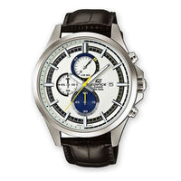 CASIO EDIFICESeries Men ses Silver/Black Mens SilverBlack Analog EFV-520L-7AVUEF