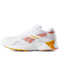 (WMNS) Reebok Aztrek 'White Orange' DV4276