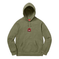Supreme FW18 Vampire Hooded Sweatshirt Light Olive SUP-FW18-257
