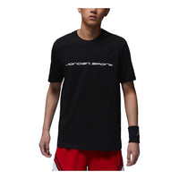 Air Jordan Sport Dri-FIT T-shirt Asia Sizing 'Black' FZ1932-010