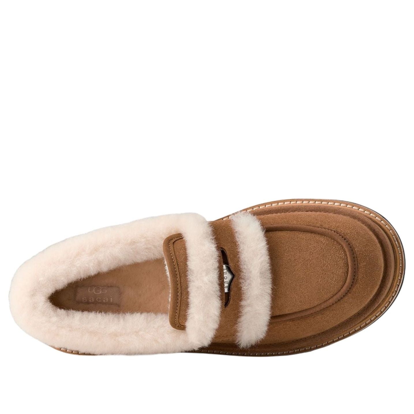 UGG x sacai Loafer 'Chestnut Brown' 1178370-CHE