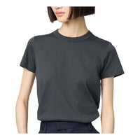 (WMNS) UNIQLO Crew Neck T-Shirt 'Dark Grey' 483456-08