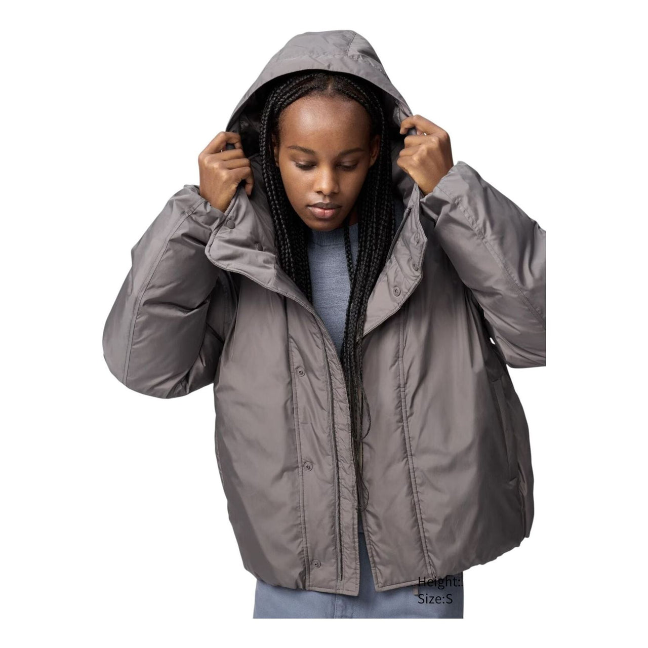 (WMNS) UNIQLO Pufftech Parka 'Brown' 480064-36